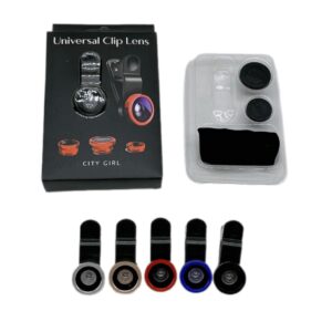 LENTE UNIVERSAL CON CLIP PARA LA CAMARA DEL CELULAR