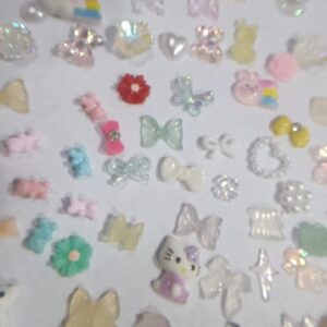 DECO UÑAS RESINA X 2