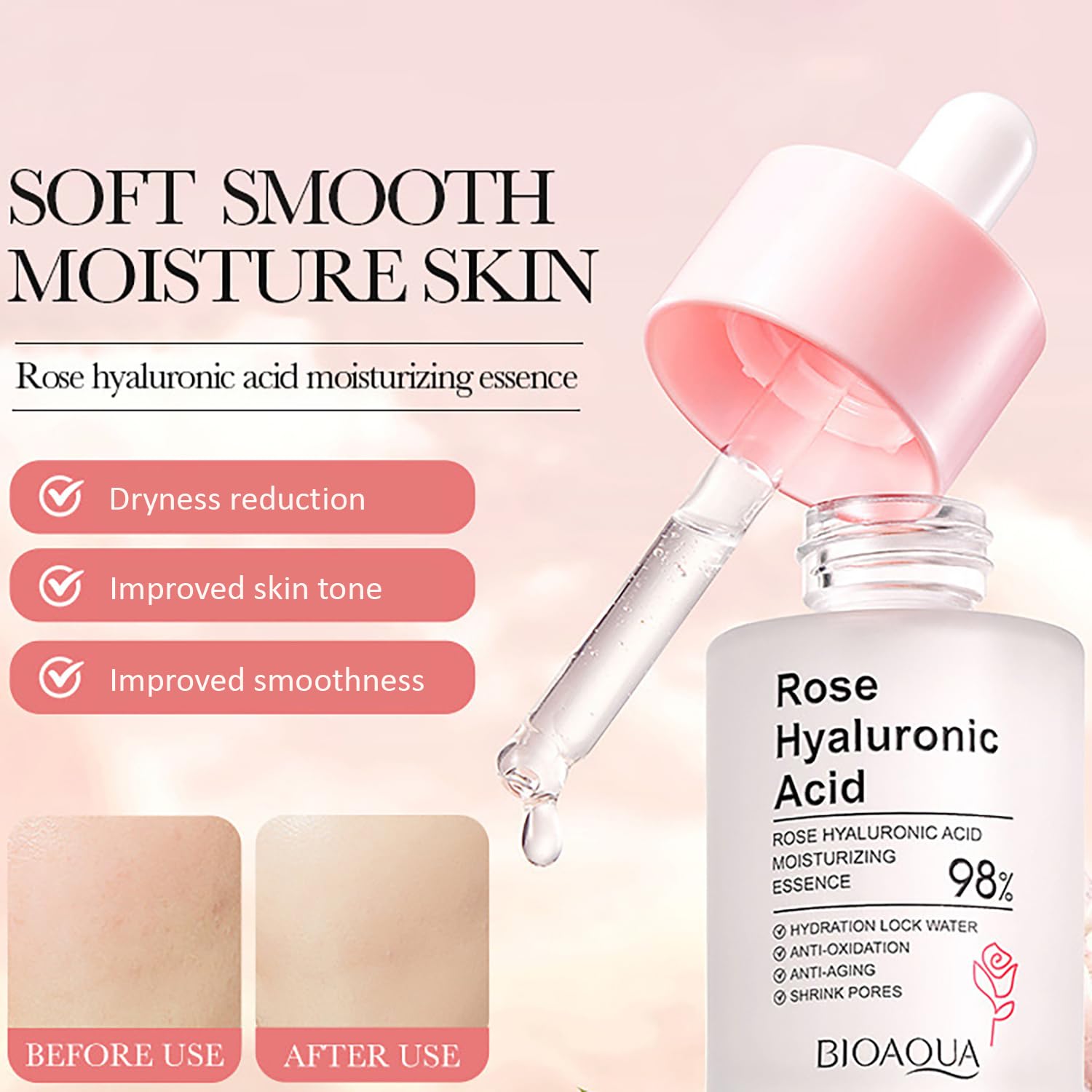 ROSE HYALURONIC ACID 30 ML - Imagen 4