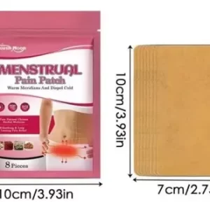 PARCHE PARA EL DOLOR MENSTRUAL X 8 PIEZAS