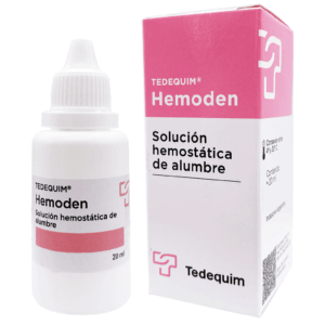 SOLUCION HEMOSTATICA DE ALUMBRE 20 ML
