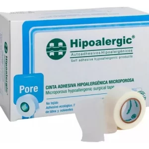 CINTA MICROPORE HIPOALARGENIC FINA Y ANCHA MARCA PREMIUM