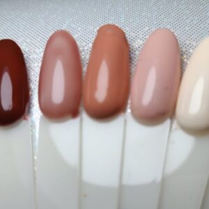 MIZO ESMALTES SEMMIPERMANENTES TONOS AMARRONADOS