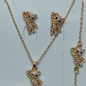 SET COLLAR+ANILLO+ARO+PULSERA