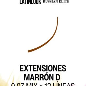 RUSSIAN 0,07 CURVA D DARK BROWN MIX