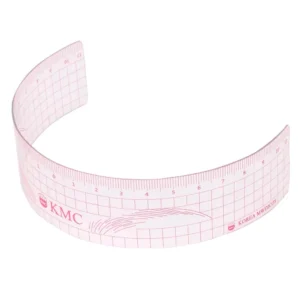 REGLA TRANSPARENTE CEJAS ROSA