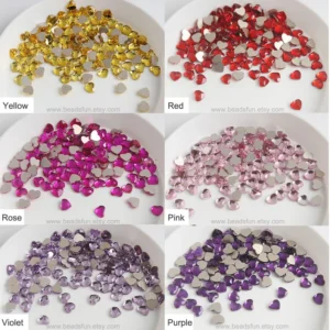 DECO CRISTALES CON FORMA X PAR