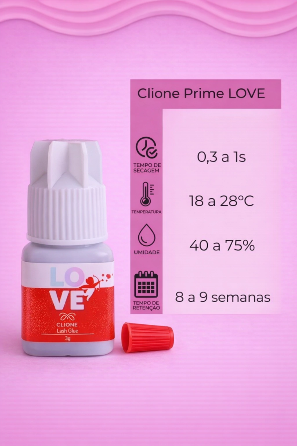 ADHESIVO LOVE CLIONE