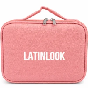 LATINLOOK MALETIN ROSA ORG 7 DIVI Y BOLSO