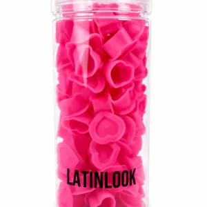 LATINLOOK CUPS CORAZON DE SILICONA EN TUBO X 100