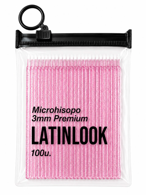 LATINLOOK MICROHISOPO 3MM GLITTER NECESER