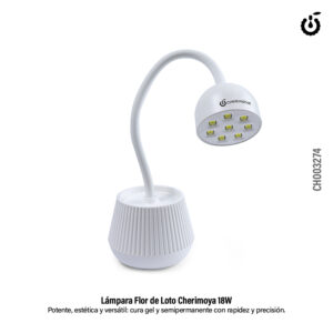 CHERIMOYA LAMPARA FLOR DE LOTO 18 W