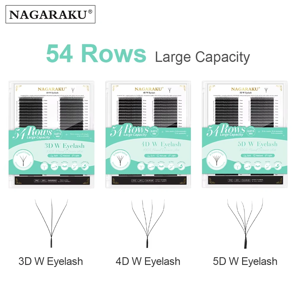 NAGARAKU TEC W 54 LINEAS 0,07D ELEGI ENTRE LAS VARIANTES LA DIMENSION