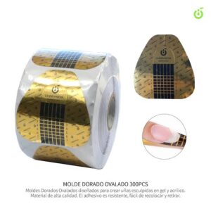 MOLDE CHERIMOYA DORADO 300PCS