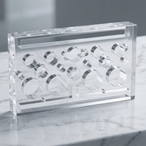 LATINLOOK PORTA CUPS ACRILICO RECTANGULAR